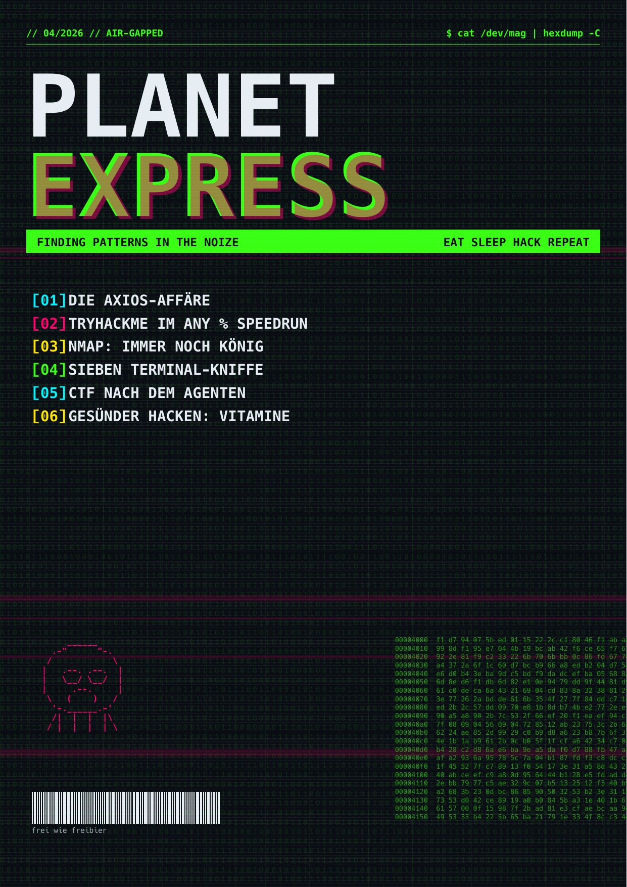 Cover DE — Planet Express 04/2026